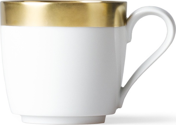 91557 Sieger by Furstenberg Чашка для эспрессо закругл. Sieger by Furstenberg "Мой фарфор! Золотое сокровище" 80мл Фарфор, Керамика 