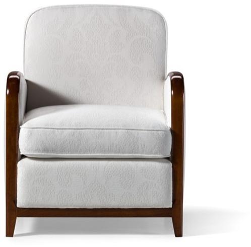 Prestige Кресло с обивкой из ткани с подлокотниками Capricci Cvh026 - Вид №1