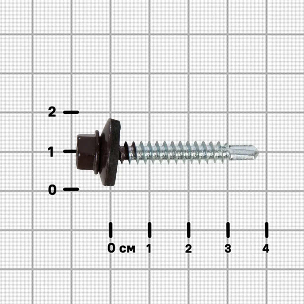 Саморезы Dilwis с пресс-шайбой и сверлом для металла 5.5×38 мм 89386436 STLM-1564941 - Вид №2