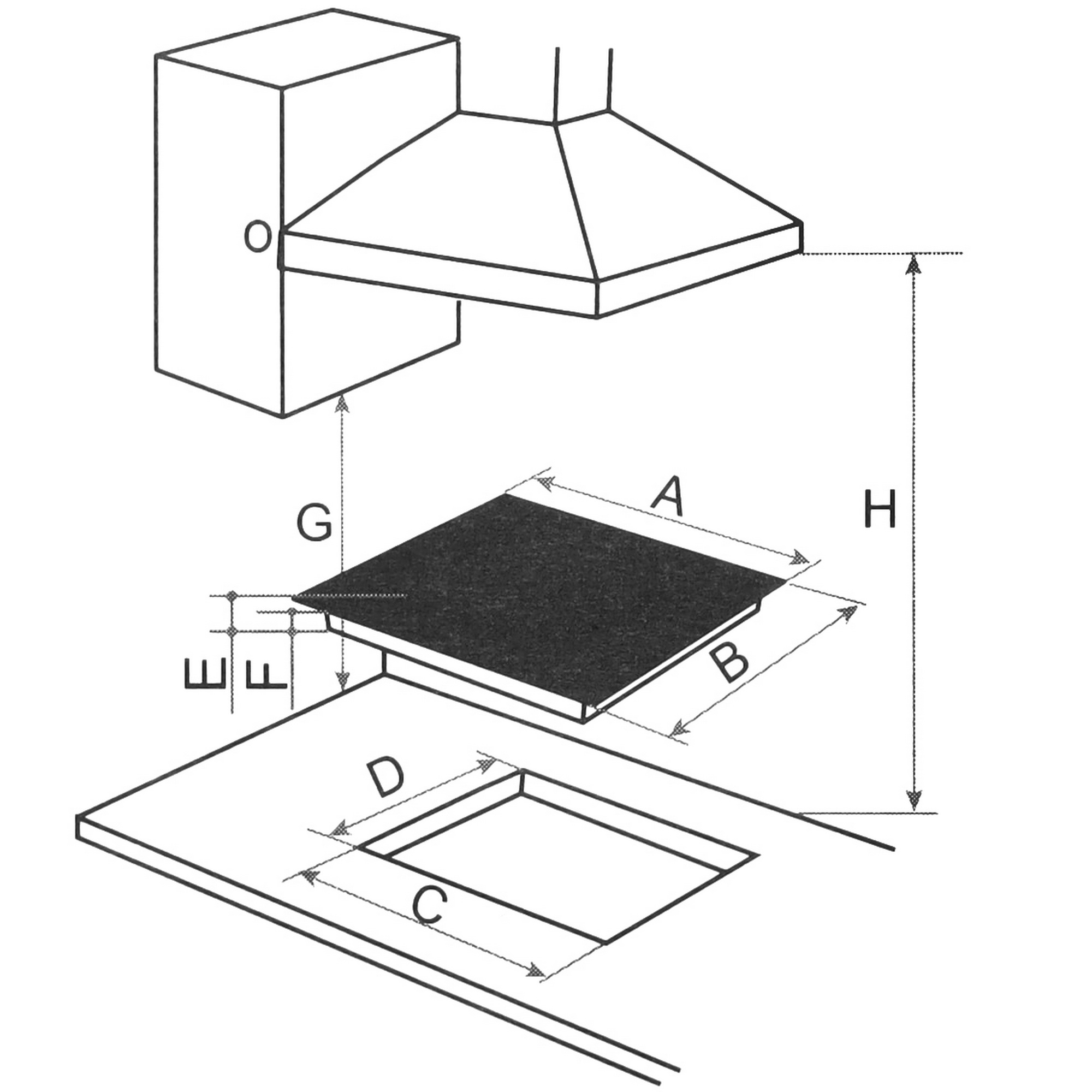 9114586 Электрическая варочная поверхность Candy CHXC53DB STDN-0018441 - Вид №6