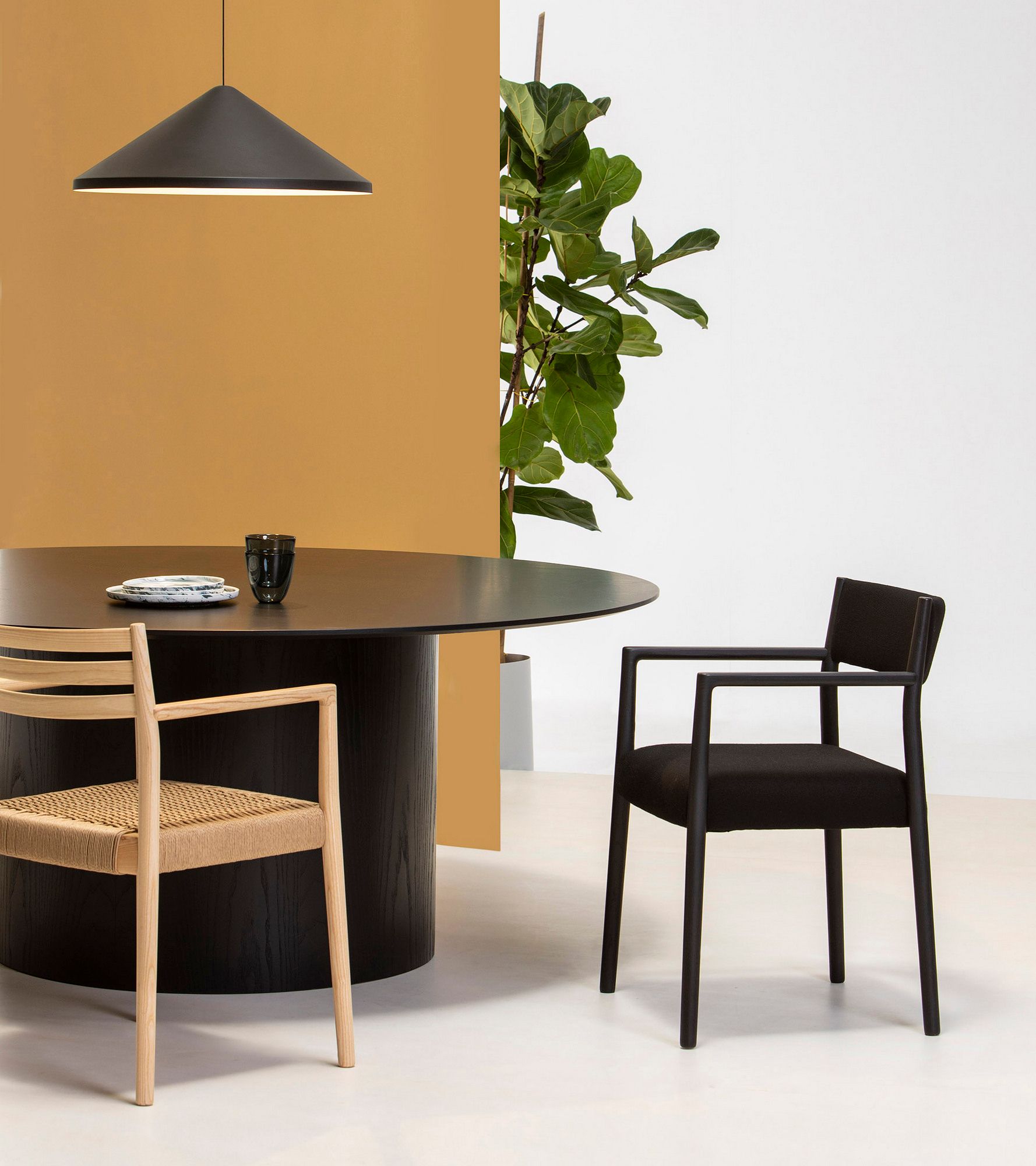 Стул с деревянными подлокотниками и веревкой Vergés Bogart ARCH-00042469 - Вид №4