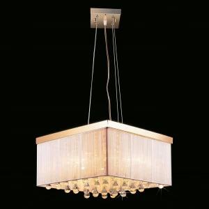 Подвесная люстра Eurosvet Tabita 3267/8 золото/белый EUROSVET TABITA 187570 Белый