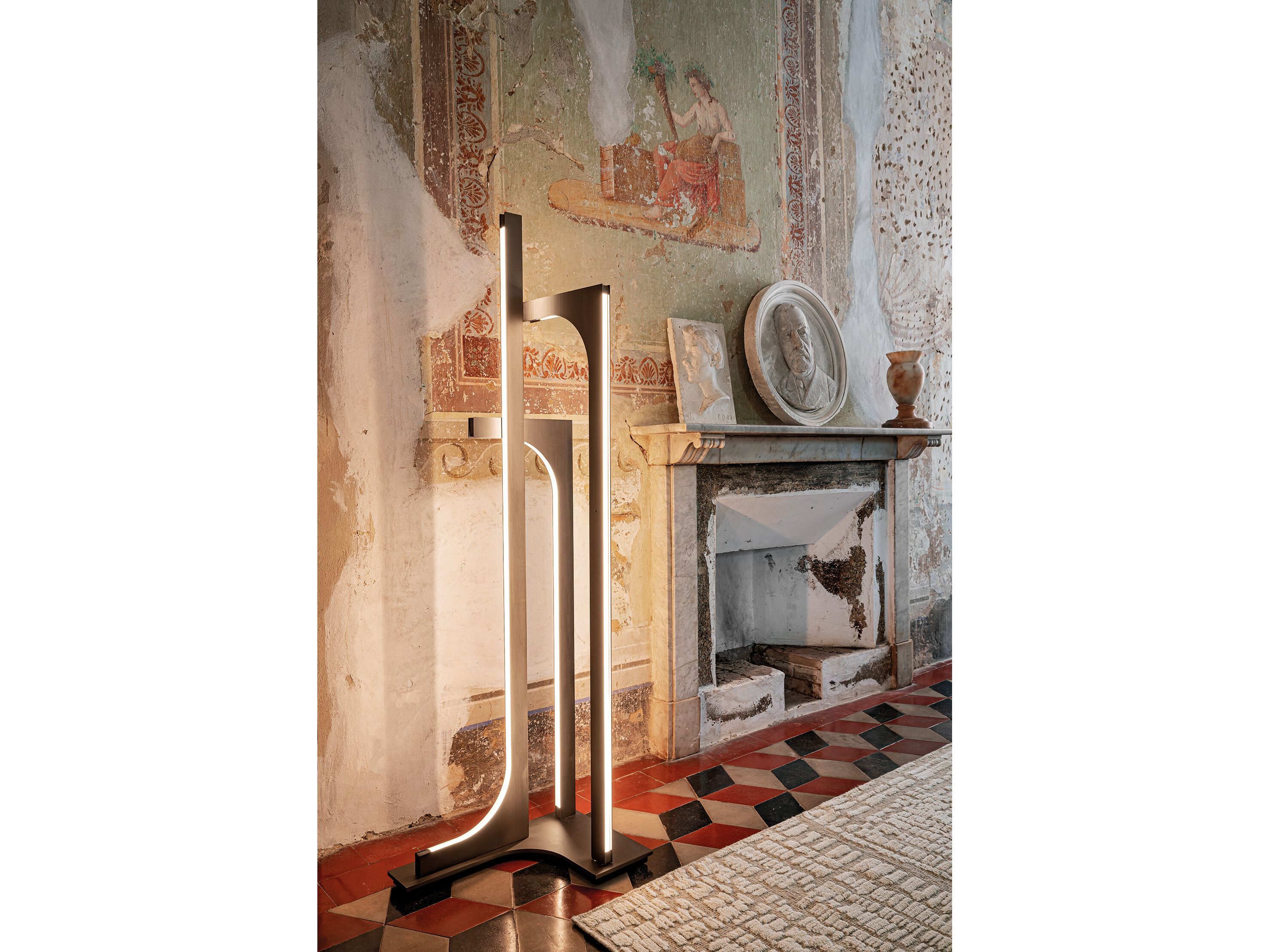 Металлический светодиодный торшер Arketipo Untitled ARCH-00035942 - Вид №1