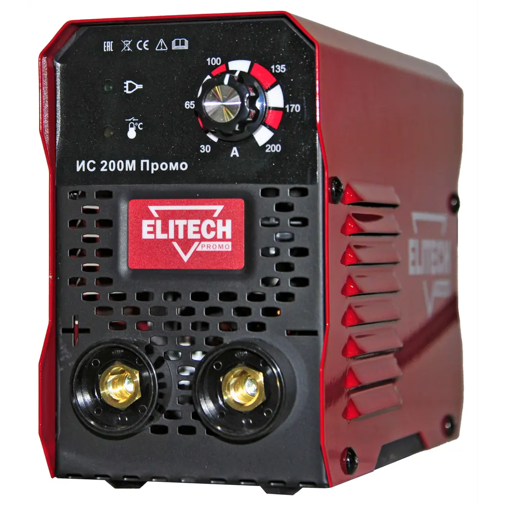 Сварочный аппарат инверторный Elitech ИС 200М Промо, 200 А, до 5 мм 84953219 STLM-2052910  - Вид №2