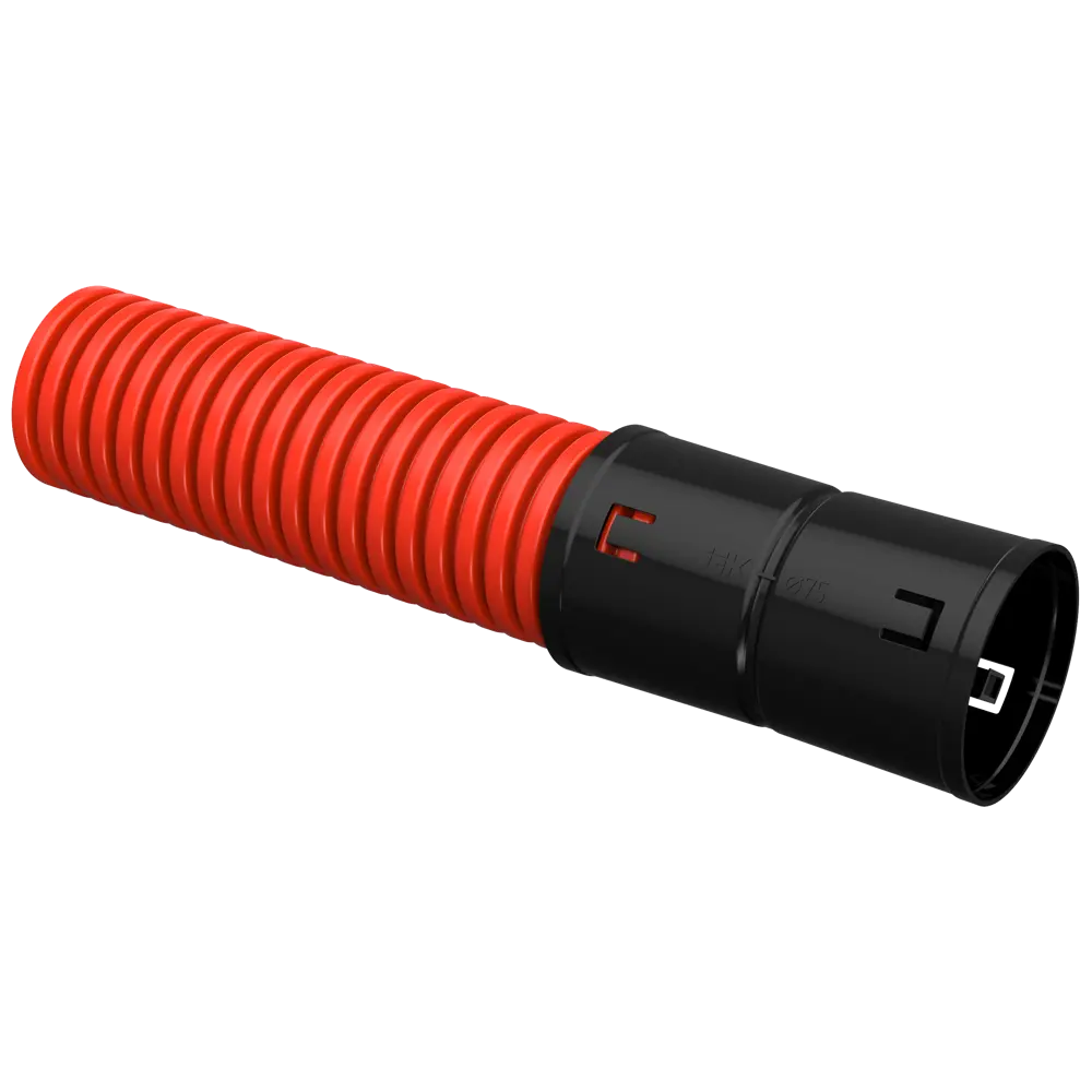 Труба гофрированная IEK ПНД двустенная ø75 мм 50 м 83009645 STLM-2060787 