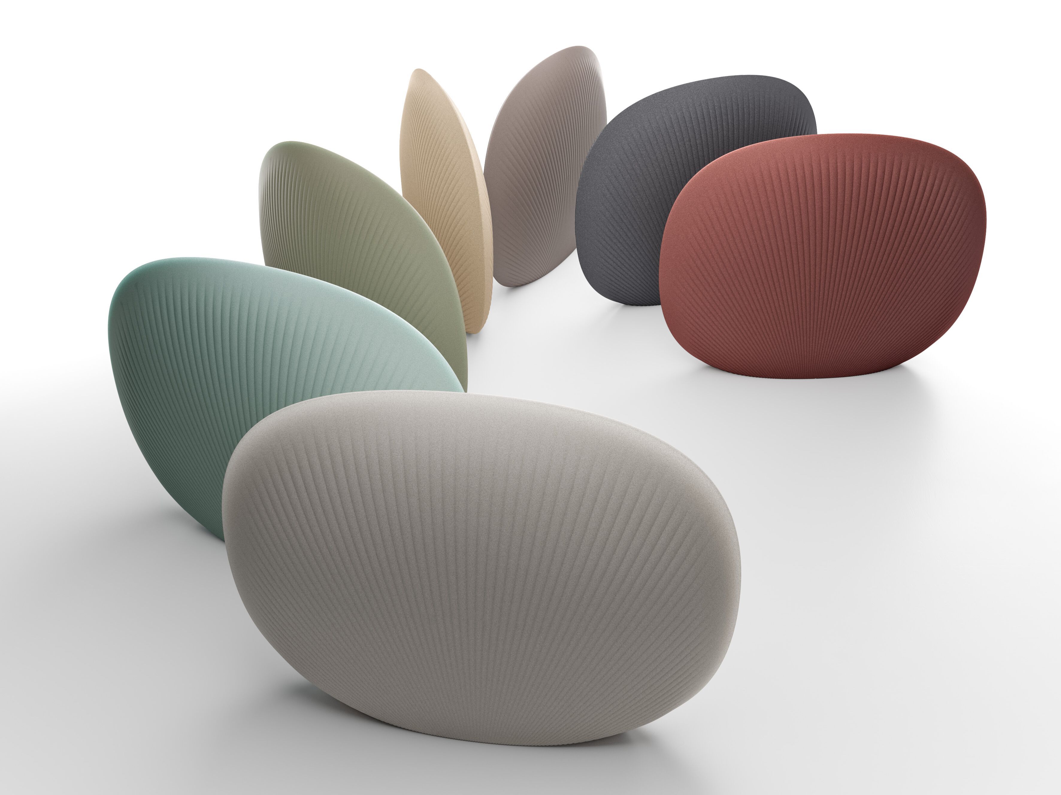 Полиэтиленовый светящийся садовый перегородочный экран PLUST Fade ARCH-00119330