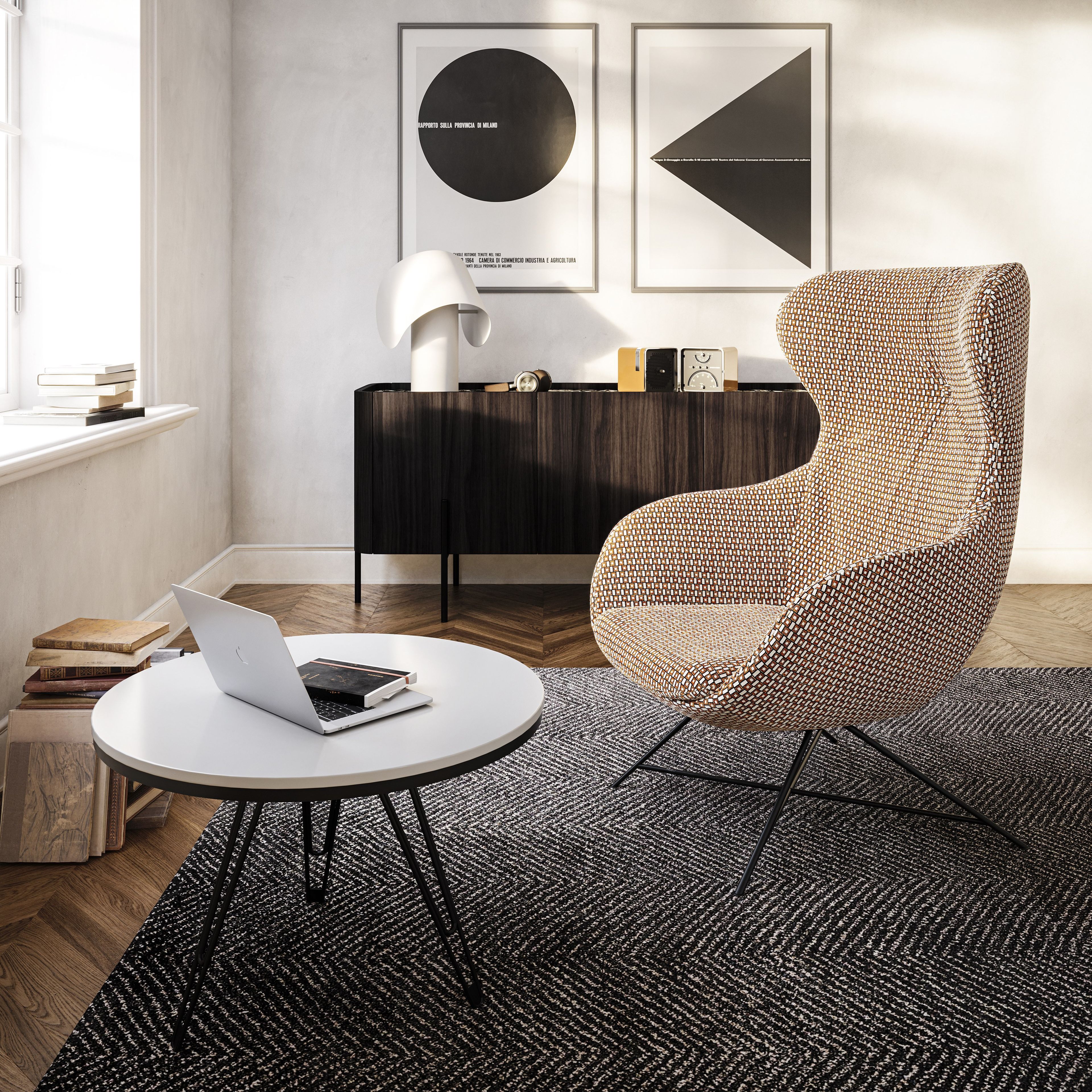 Круглый журнальный столик Liu Jo Living Collection LINEAR SHORE ARCH-00150894 - Вид №3