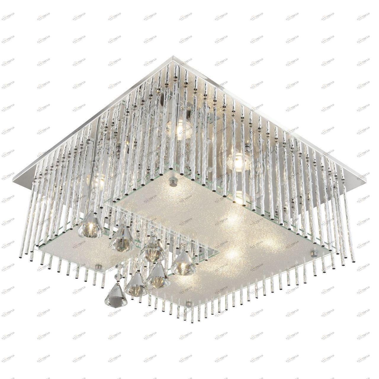 Потолочный светодиодный светильник Globo Fragilis 68563-5RGB GLOBO FRAGILIS 202722 Белый Ceramica Globo 