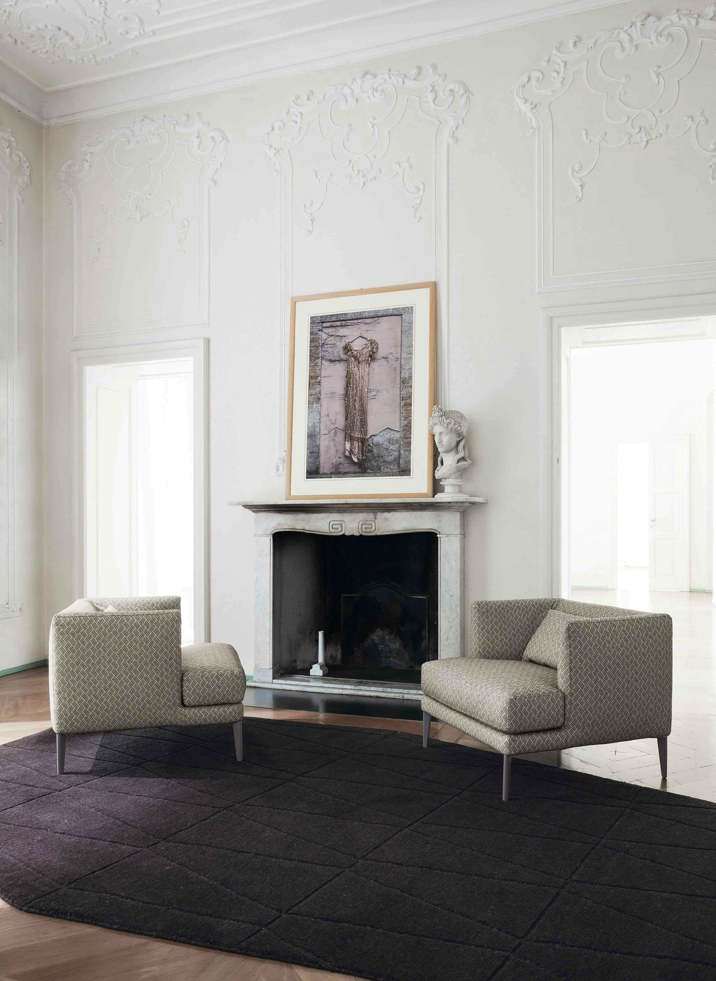 Съемное тканевое кресло с подлокотниками BONALDO Paraiso ARCH-00066783 - Вид №1