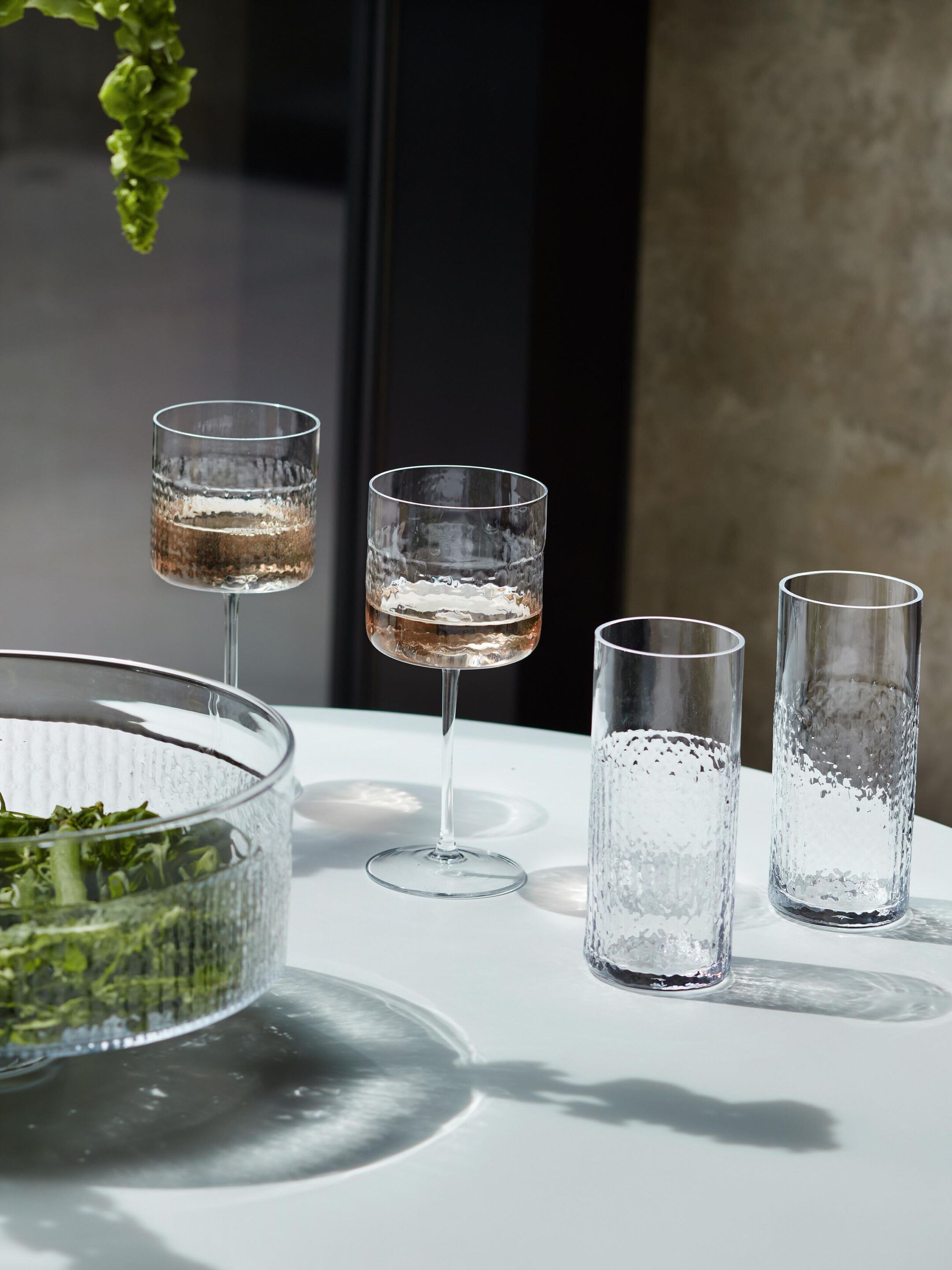 Набор цилиндрических стеклянных стаканов-400 мл LSA Wicher ARCH-00116444