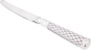 10667971 Русские самоцветы Нож столовый Русские самоцветы, серебро 925 Серебро 925