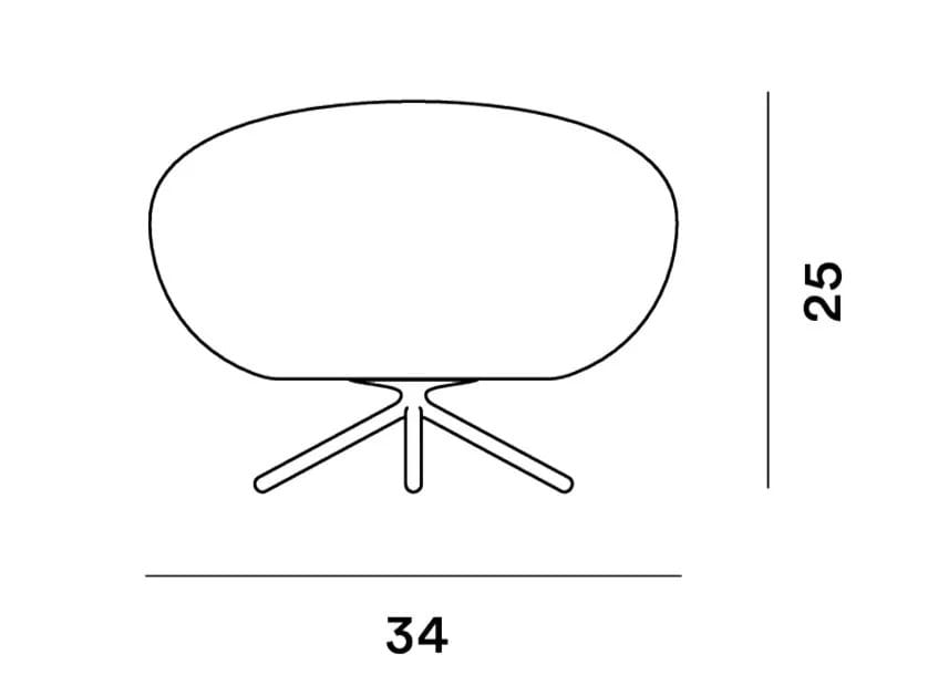 Настольная лампа из дутого стекла Foscarini Rituals ARCH-00091911 - Вид №6