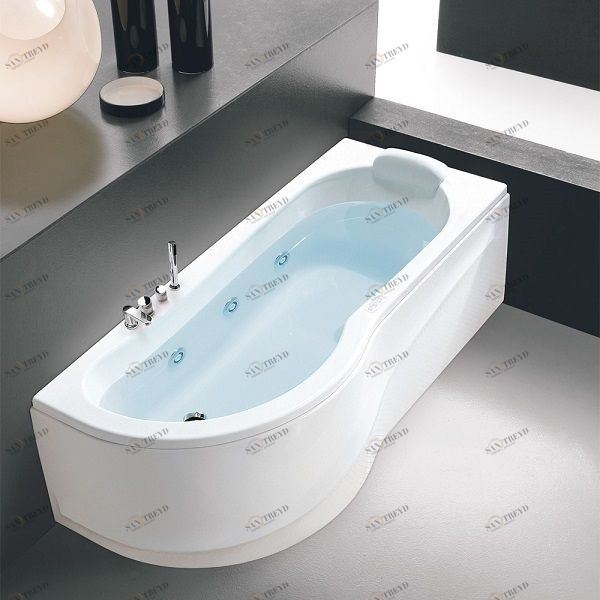 Ванна угловая Gamma 170 см с гидро и аэромассажем 2GMA1D8C Gruppo Geromin