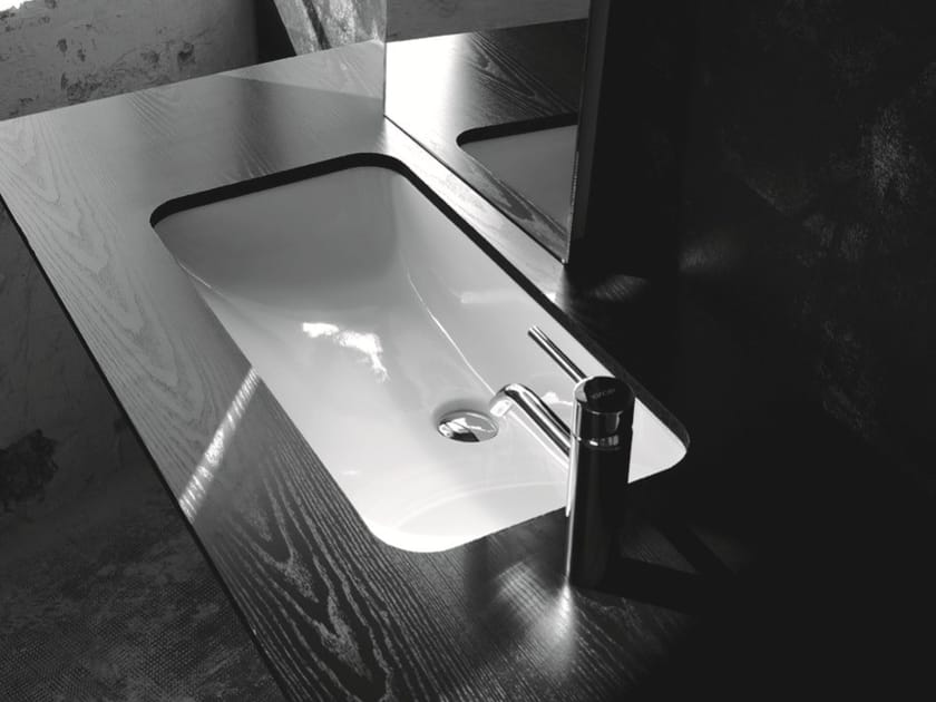 Керамическая прямоугольная встраиваемая раковина BLEU PROVENCE умывальники ARCH-00089825