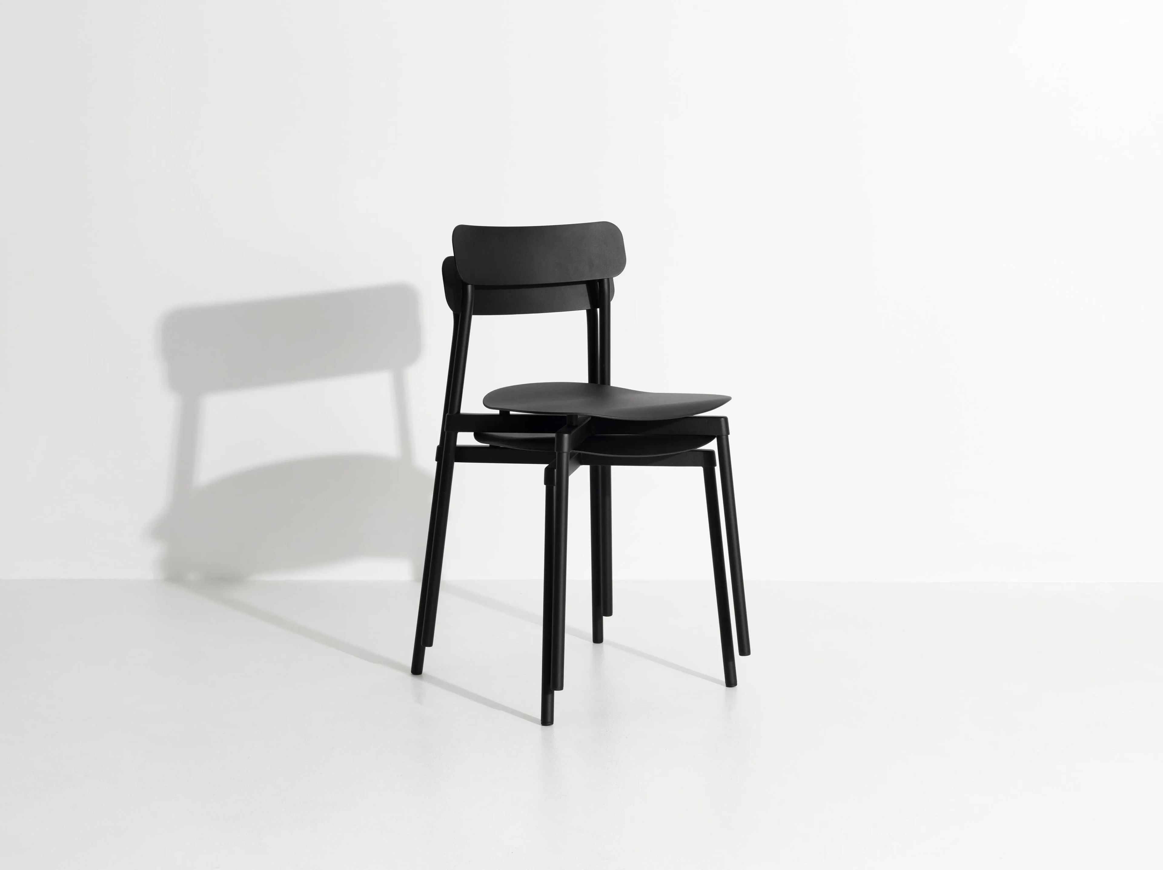 Алюминиевый штабелируемый стул с порошковым покрытием Petite Friture Fromme ARCH-00150568 - Вид №34