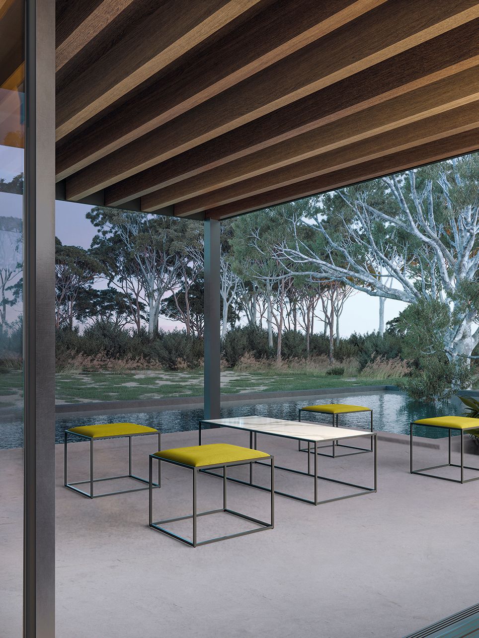 Металлический журнальный столик Felis Комплементы ARCH-00011158 - Вид №1