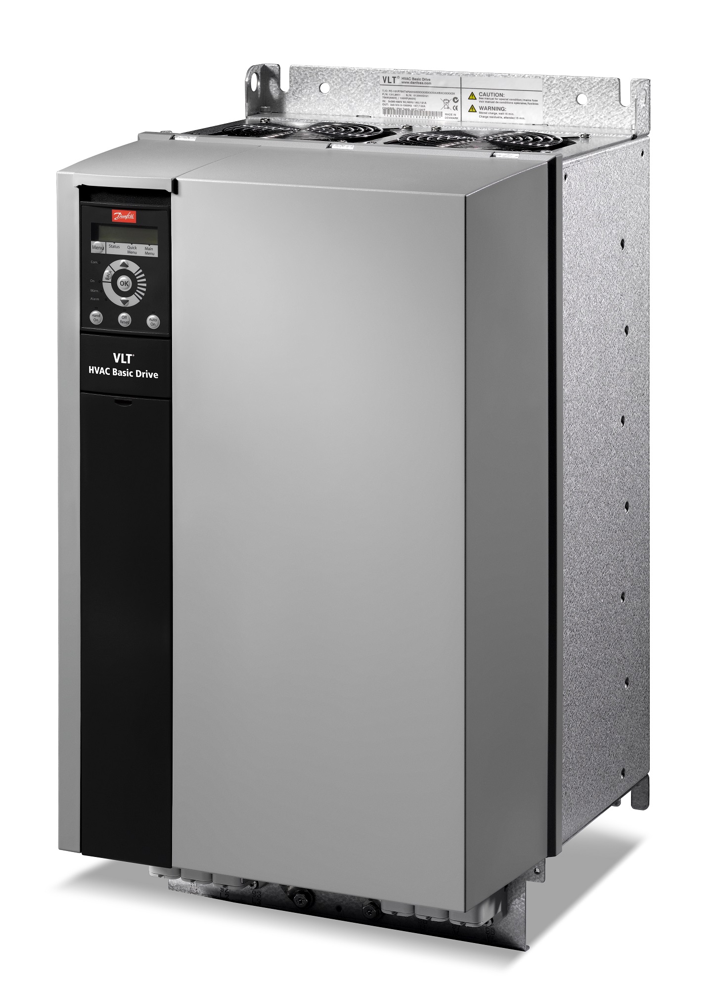 Danfoss VLT HVAC Drive Basic FC 101 — экономичные преобразователи частоты для инженерных систем зданий мощностью от 0,37 до 90 кВт FC-101P11KT4E5AH3XAXXXXSXXXXAXBXCXXXXDX 131N0192  - Вид №8