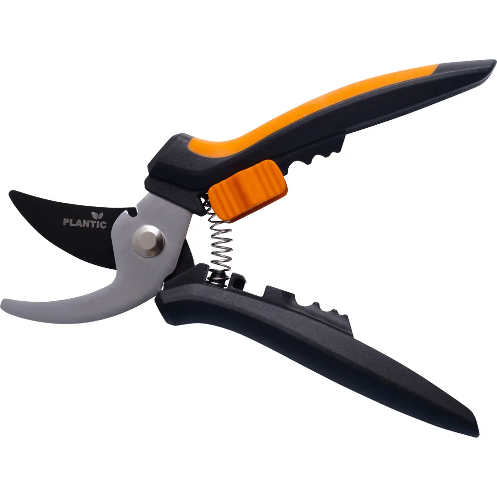 Секатор садовый PLANTIC P204 с изогнутым лезвием 89065572 STLM-1351738
