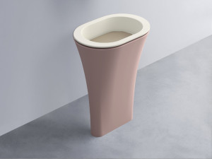 AMLA65-TL+AMPILO-AV+AMCOLO-CP Раковина Amedeo Ovale отдельностоящая cielo Enjoy + Amedeo