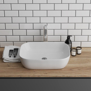 GR-3020 Накладная раковина на столешницу  прямоугольная Grossman