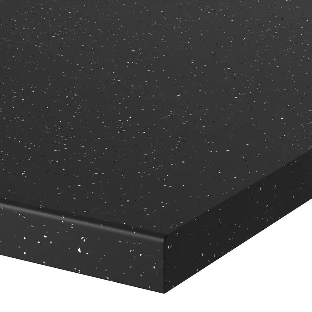 Столешница кухонная Найт 100x60x2 см искусственный камень цвет черный 89389497 STLM-2097126 Santreyd - Вид №7