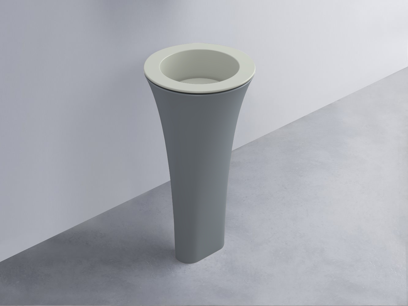 AMLA45-PM+AMPILT-PM+AMCOLT-BR Раковина Amedeo Tondo отдельностоящая cielo Enjoy + Amedeo Ceramica Cielo