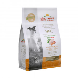 ПР0059780 Корм для собак XS-S Adult для карликовых и мелких пород, свежая курица сух. 300г Almo Nature