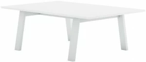 GANDIABLASCO Прямоугольный журнальный столик из термолакированного алюминия Timeless