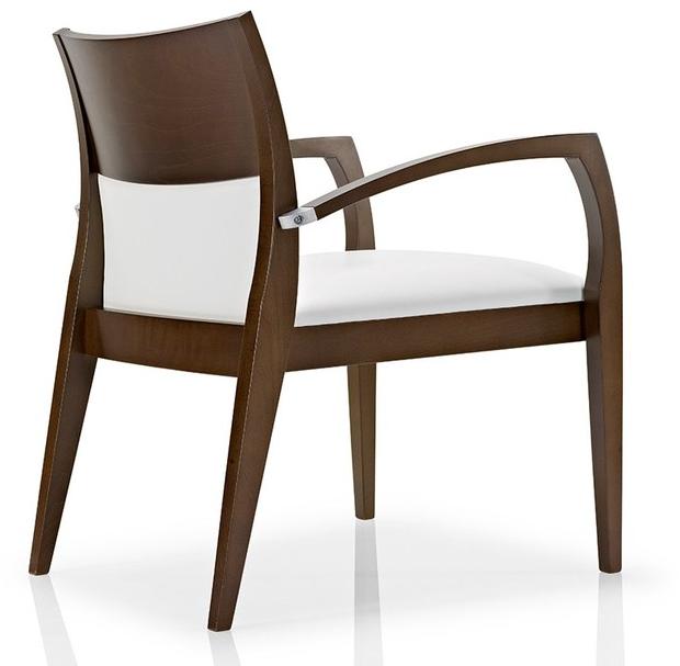 JMS Кресло из ткани с подлокотниками Elie M 63e - Вид №1