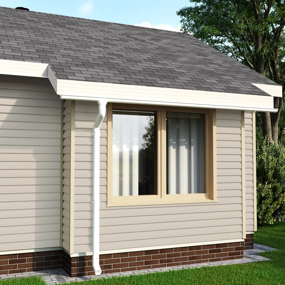 Сайдинг ПВХ MONLID корабельный брус 3 м бежевый STLM-2014906 - Вид №2