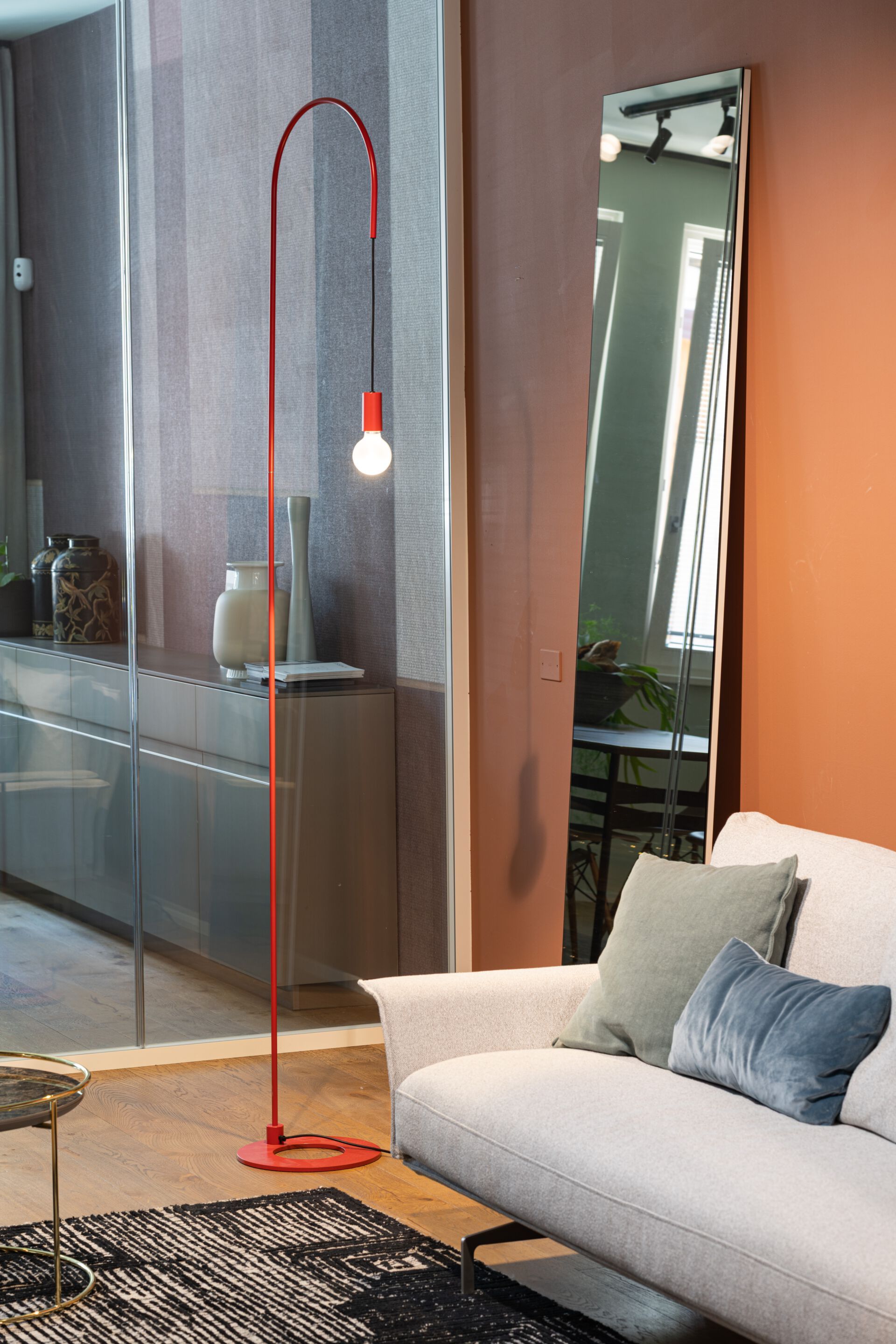 Металлический торшер Zafferano провод ARCH-00134013 - Вид №4