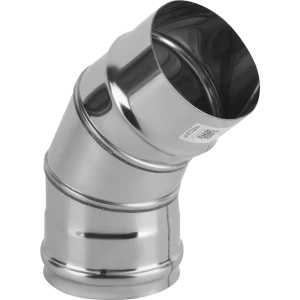 Колено 3 секции Металлик и Ко угол 135 (430/0.8 мм) D115 мм