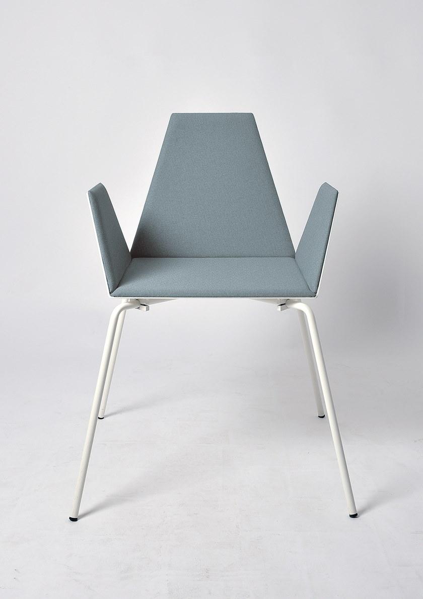 Lgtek Стул с обивкой и подлокотниками Tulipa sun-id-1461245 - Вид №3