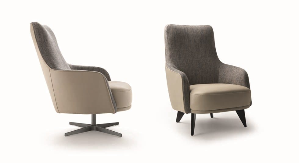 Тканевое вращающееся кресло Marac CANDY ARCH-00130967 - Вид №1