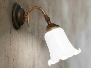 Aldo Bernardi Настенный светильник из стекла с фиксированным кронштейном