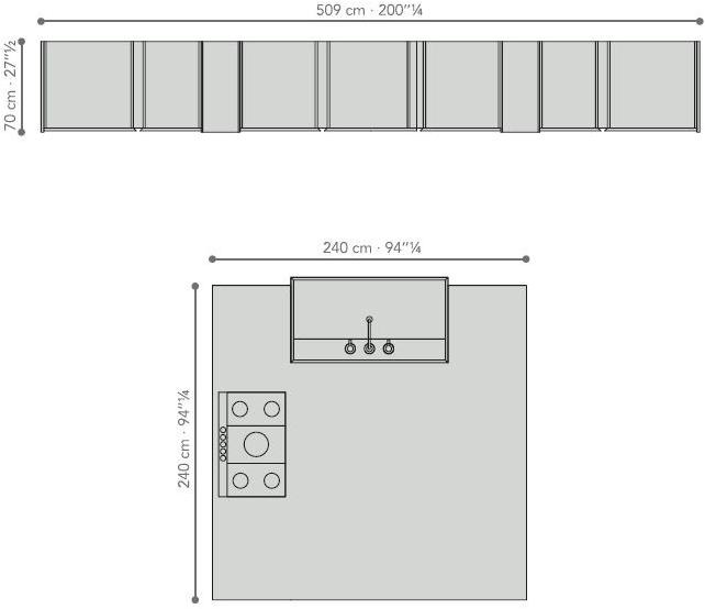 TM Italia Cucine Кухня с островом T45 sun-id-1405737 - Вид №3