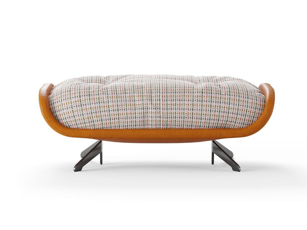 Прямоугольный пуф из ткани Borzalino Ayton ARCH-00138396 - Вид №1