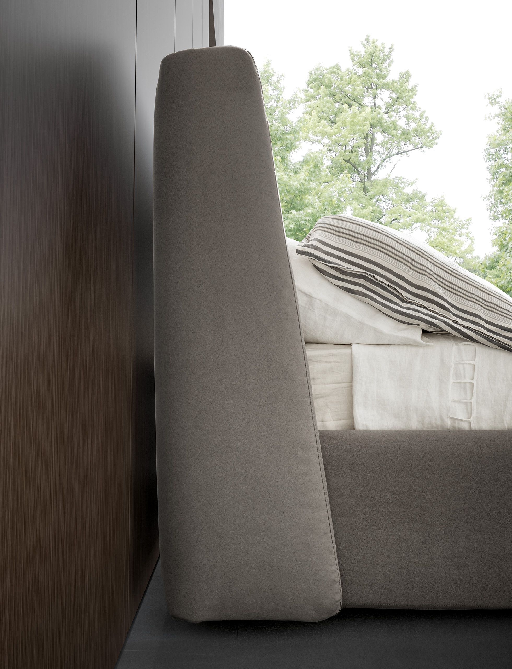 Двуспальная кровать из ткани Adok WAVE ARCH-00077732 - Вид №1