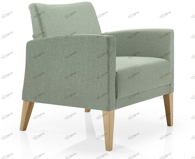 JMS Кресло из ткани с подлокотниками Cassis M 282