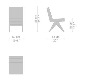 Мягкий стул из ткани CASSINA COMMITTEE ARCH-00151741 - Вид №5