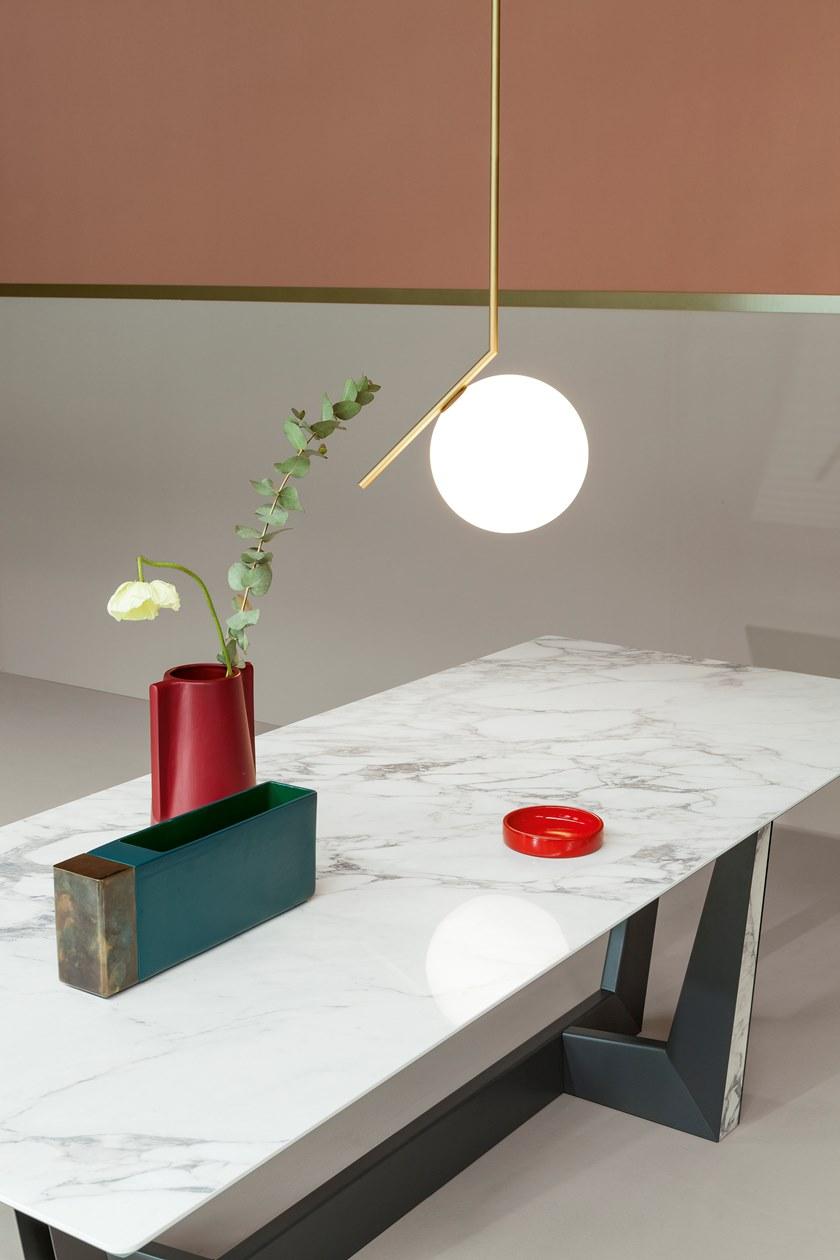 Bonaldo Прямоугольный керамический стол Art sun-id-1444177 - Вид №1