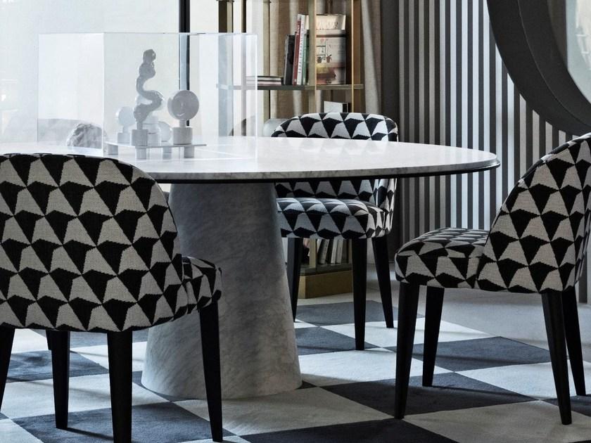 Meridiani Круглый обеденный стол из натурального камня sun-id-1442674 - Вид №2