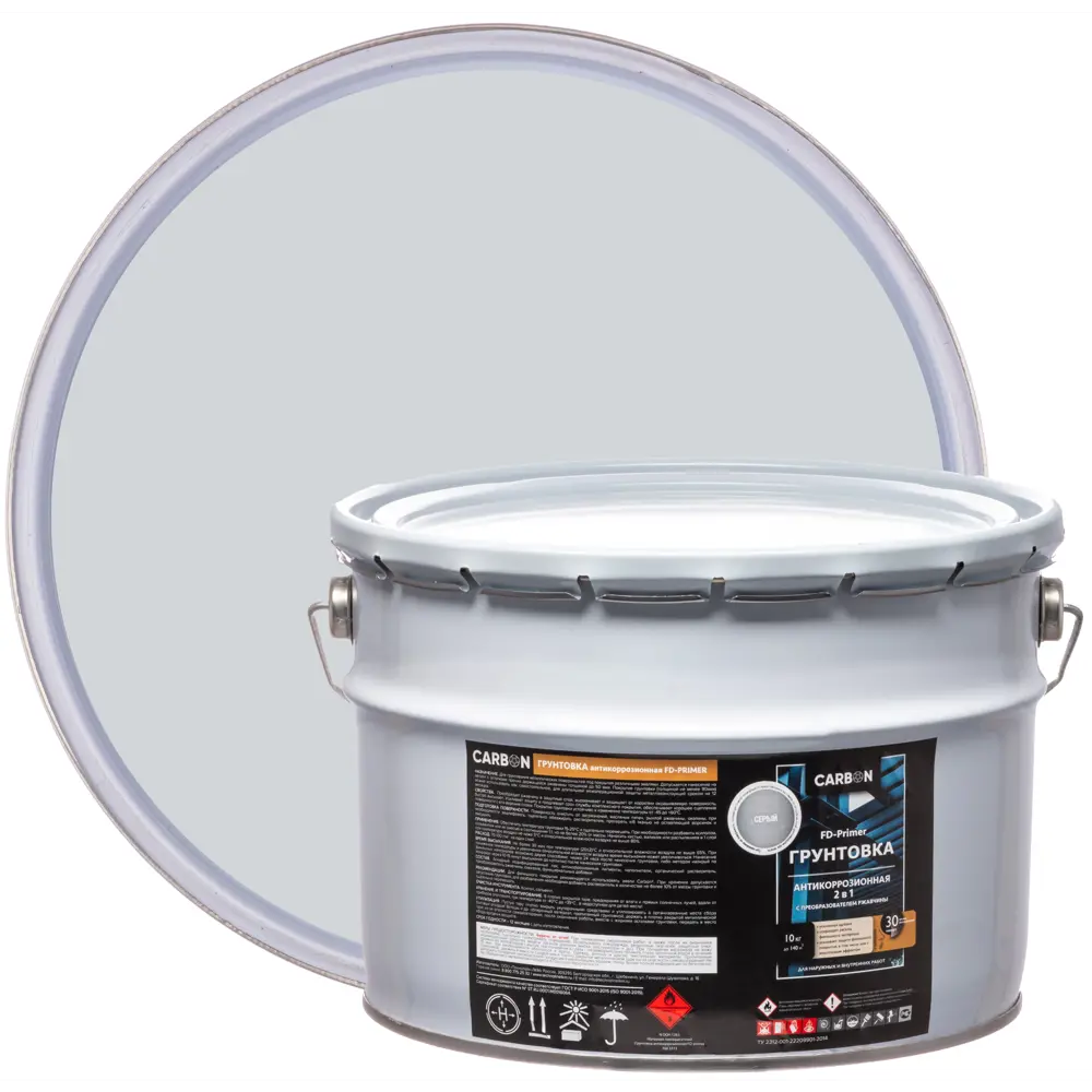 Грунтовка Carbon FD-Primer серая 10 кг 82887372 STLM-2085819 