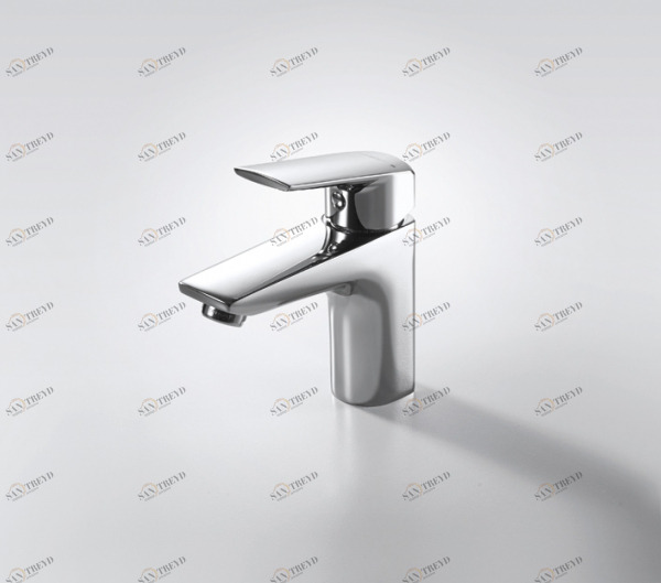 Смеситель для ванной комнаты на раковину низкий REAL F1121179CP bravat