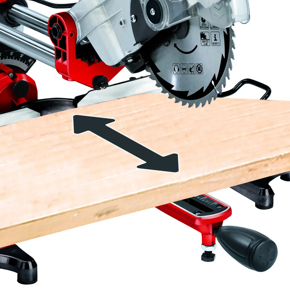 Пила торцовочная Einhell TC-SM2131, 1500 Вт, 210 мм 16697310 STLM-2165988  - Вид №2