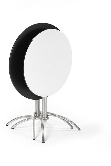 FISCHER MÖBEL Стол складной круглый с основанием 4 звезды Taku sun-id-1495029 - Вид №9