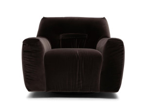 Тканевое вращающееся кресло