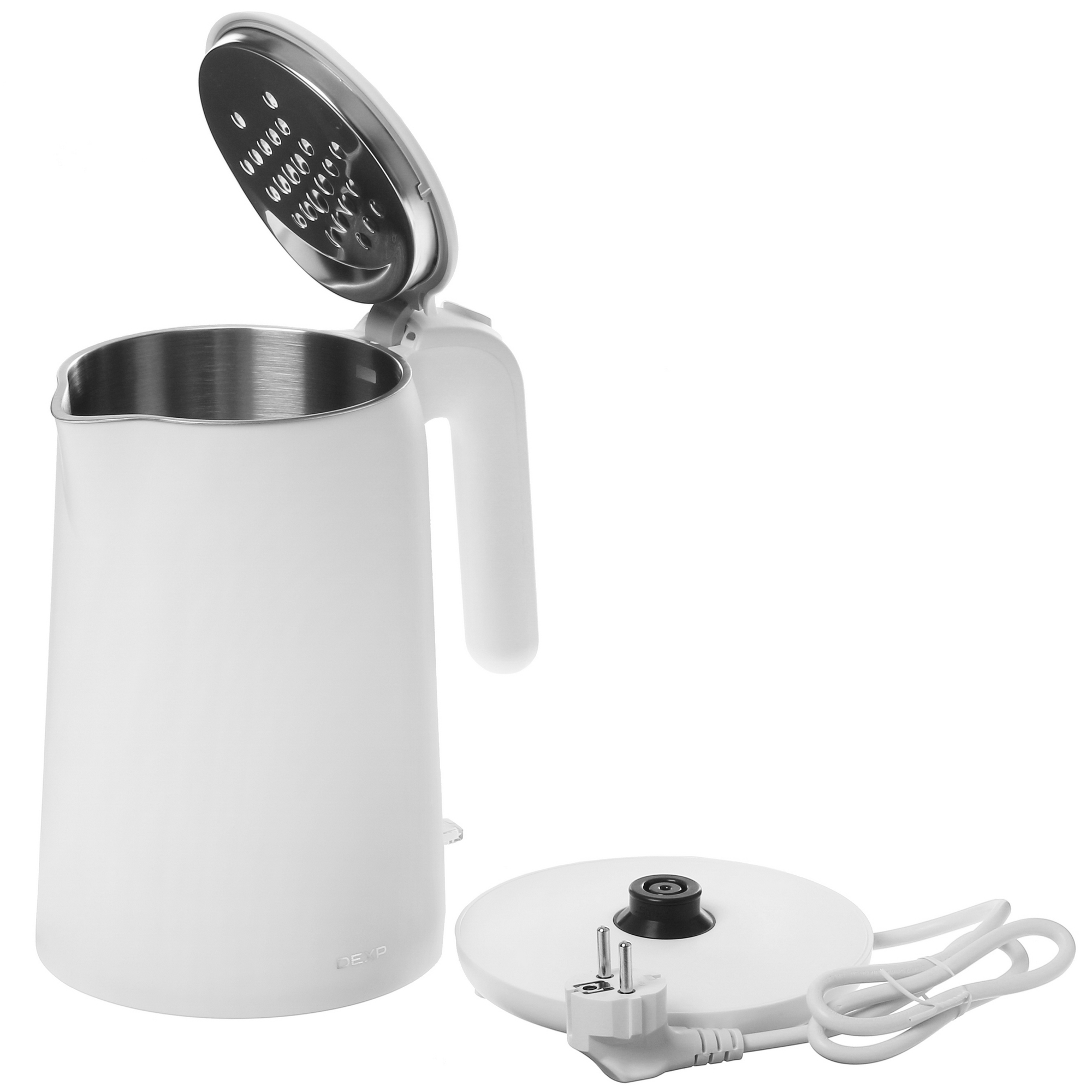 5073559 Электрочайник DEXP DW1500 белый STDN-0016311 - Вид №4