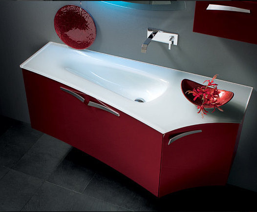 KE25 KENZIA Комплект мебели для ванной комнаты 140 см ARDECO Ardeco S. R. L 42751 - Вид №1