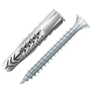 Дюбель универсальный Fischer Ux8x50 мм, нейлон/сталь, 25 шт. 83712507 STLM-2086126